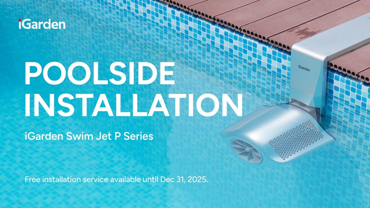 iGarden Swim Jet P Series | Poolside Installation